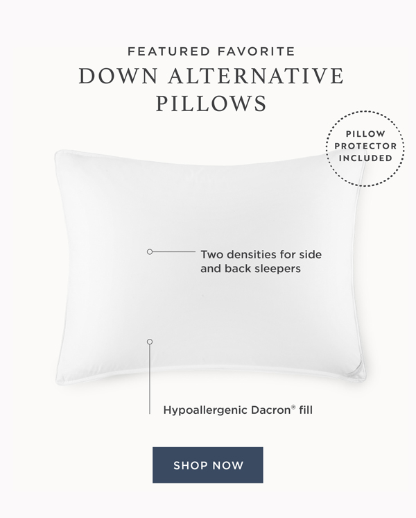 Down Alternative Pillows