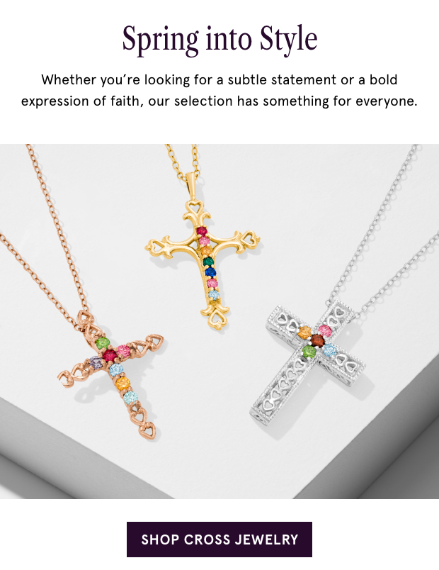 Shop Cross Jewelry >