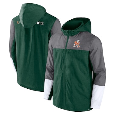  Fanatics Branded Green/Gray  Game Day Ready Full-Zip Jacket