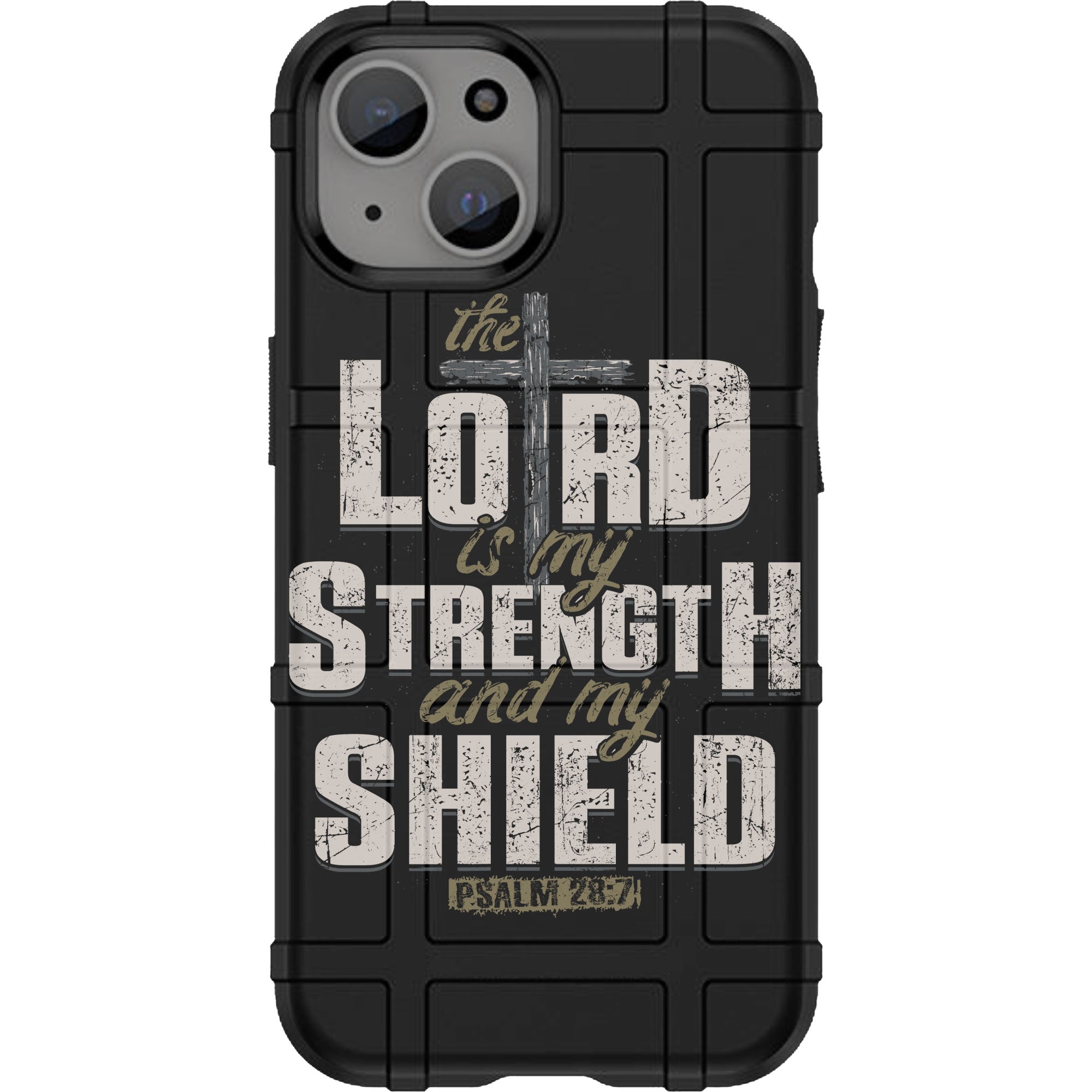 Image of Warrior 12 The Lord is my Strength and my Shield Custom Printed Android & Apple Phone Cases