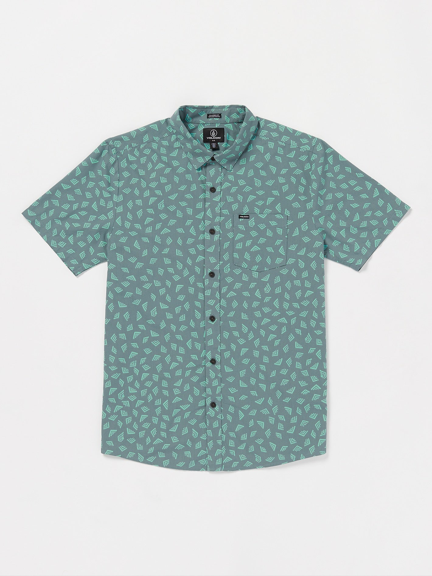 Image of Interstone Short Sleeve Shirt - Service Blue