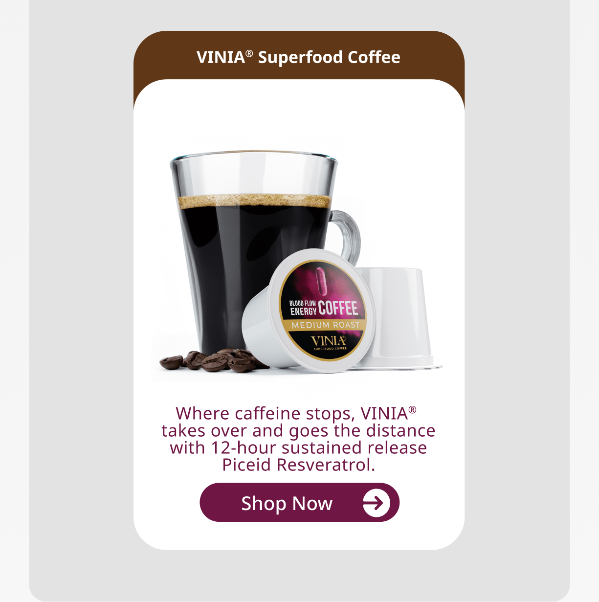 VINIA® Superfood Coffee