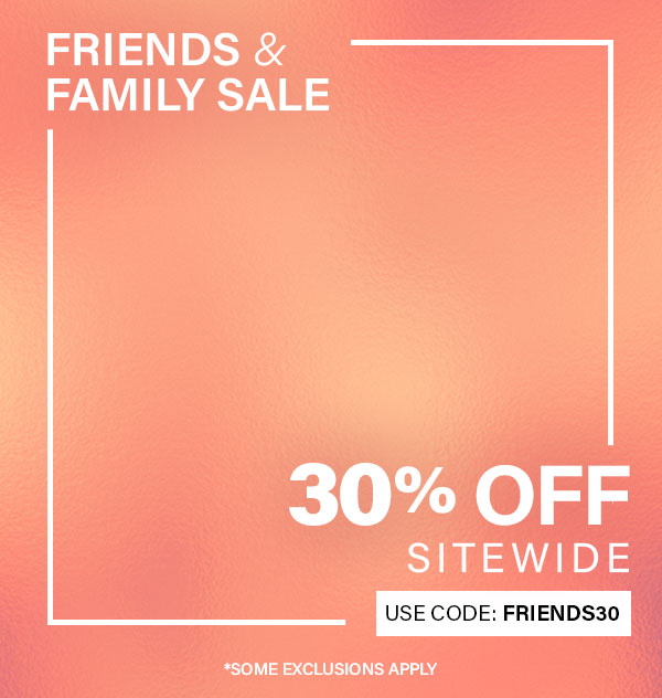 30% Off sitewide