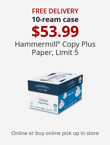 $53.99 10-ream paper case Office Depot® Brand Copy & Print Paper