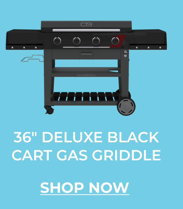 Shop 36 Deluxe Black Cart Gas Griddle