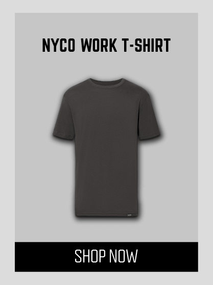 NYCO Work T Shirt in Granite