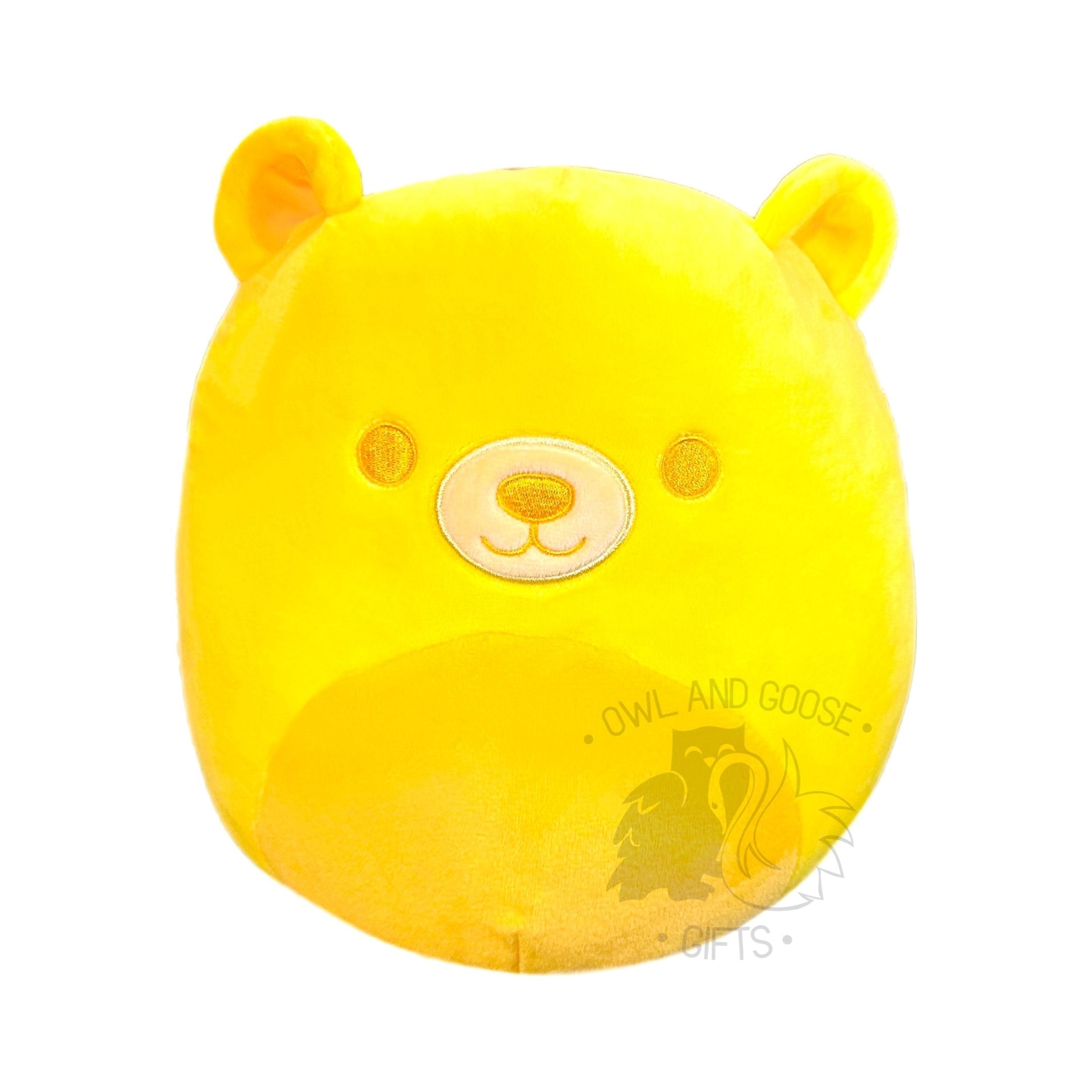 Squishmallow 12 Inch Soza the Yellow Neon Bear Plush Toy