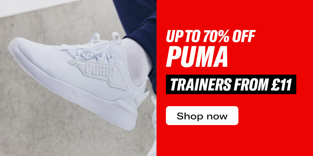 Up To 70% PUMA. Trainers From £11.