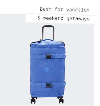 Best for vacation, & weekend getaways