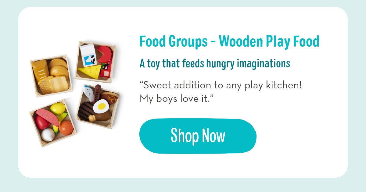 Food Groups - Wooden Play Food