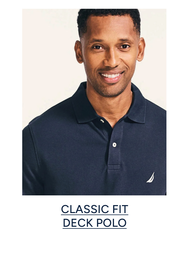 CLASSIC FIT DECK POLO