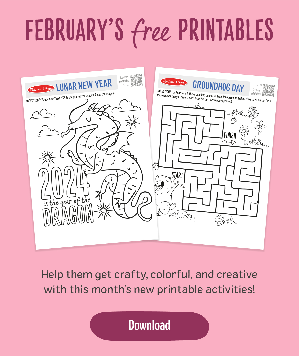 February free Printables