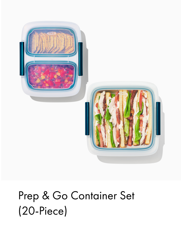 Prep and go container set