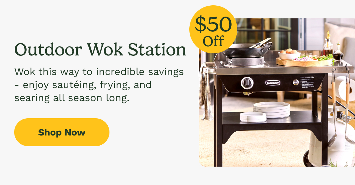 Outdoor Wok Station