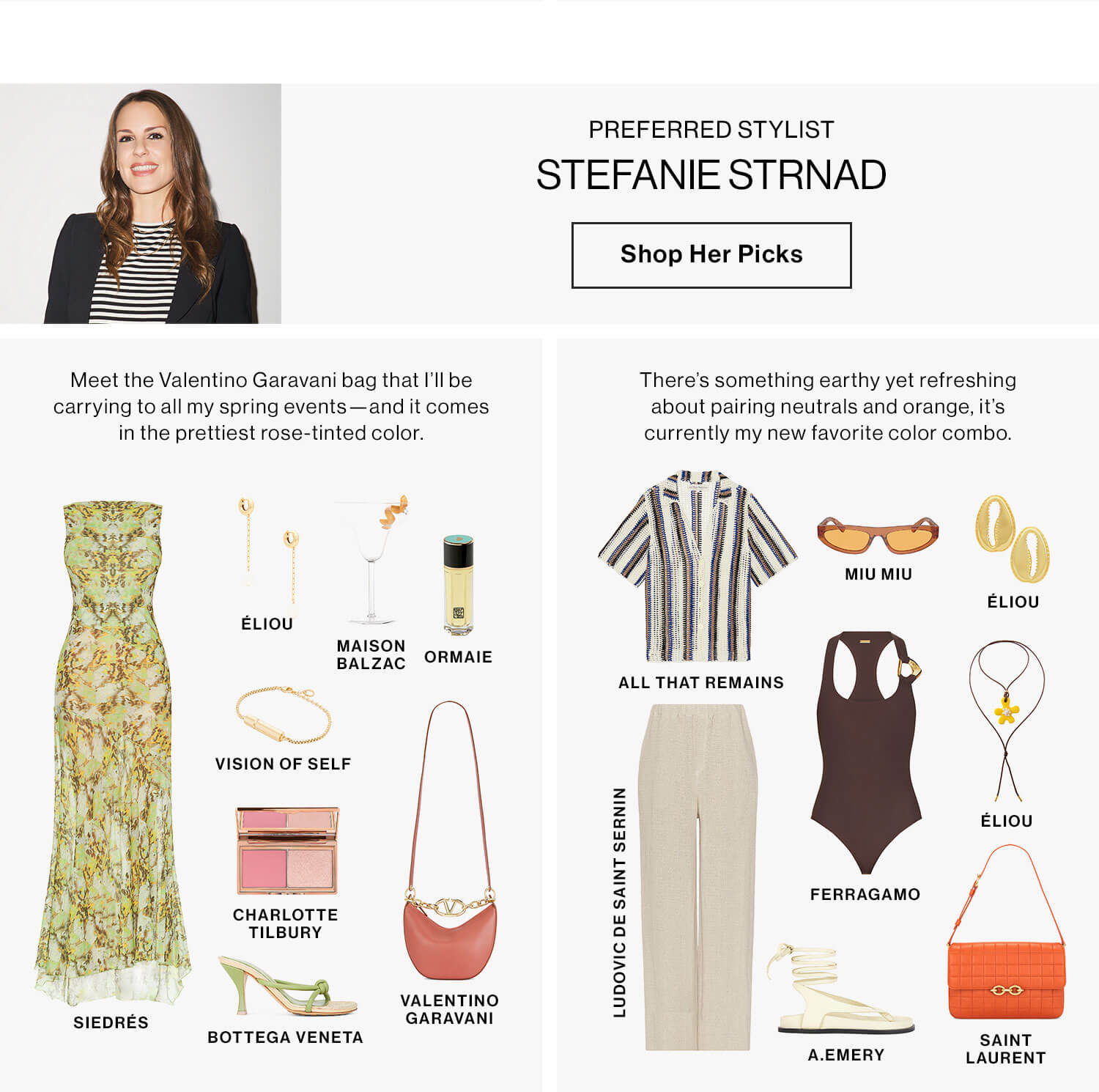 Stefanie Strnad, Preferred Stylist Shop Her Picks