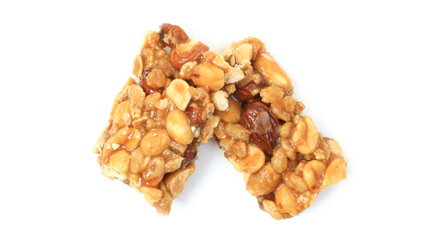 Image of ALMOND CARAMEL CRUNCH MINI <br> BARS