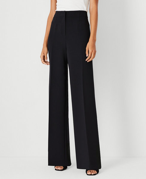 The Tall Wide Leg Pant in Crepe