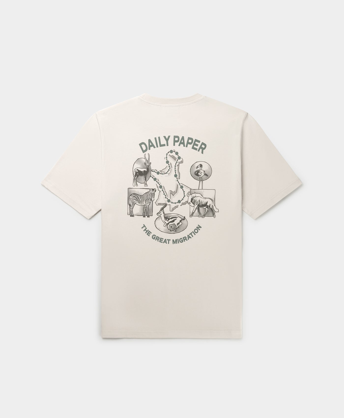 Image of Moonstruck Beige Migration T-Shirt