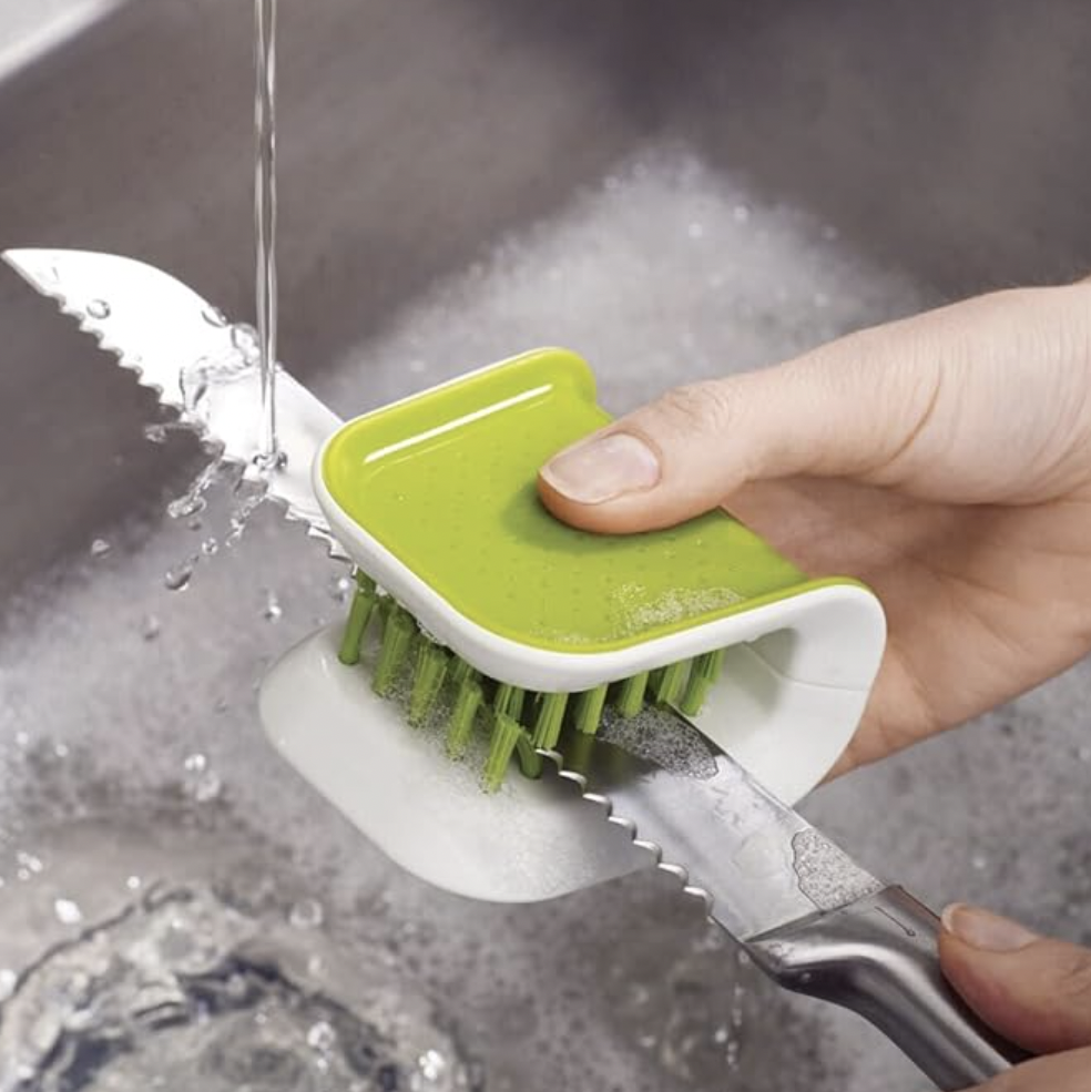 This $9 Cutlery Cleaner Brush Will Make Kitchen Cleanup So Easy