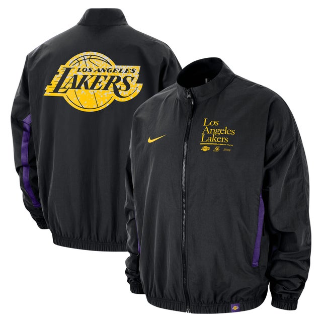 Nike Lakers Courtside Vintage Warmup Full-Zip Jacket