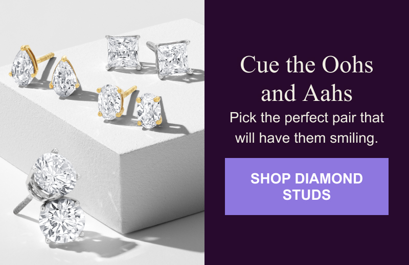 Shop Diamond Studs >