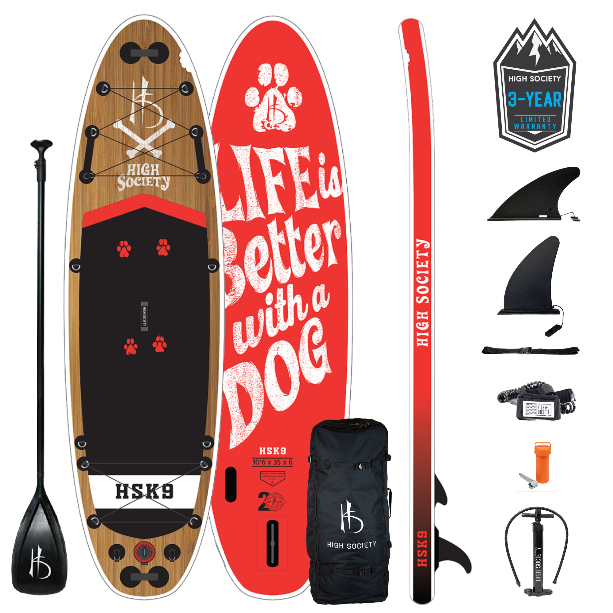 Image of HSK9 Paddle Board Package