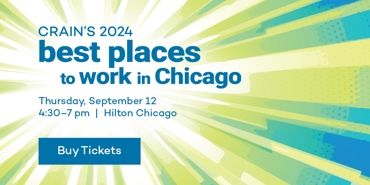 Crain's 2024 Best places to work in Chicago