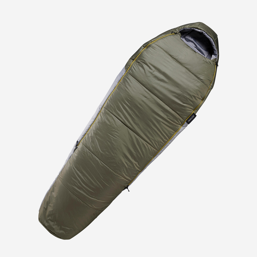 Forclaz Backpacking Sleeping Bag MT500 32°F - Polyester