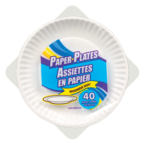 40-ct. white paper plates