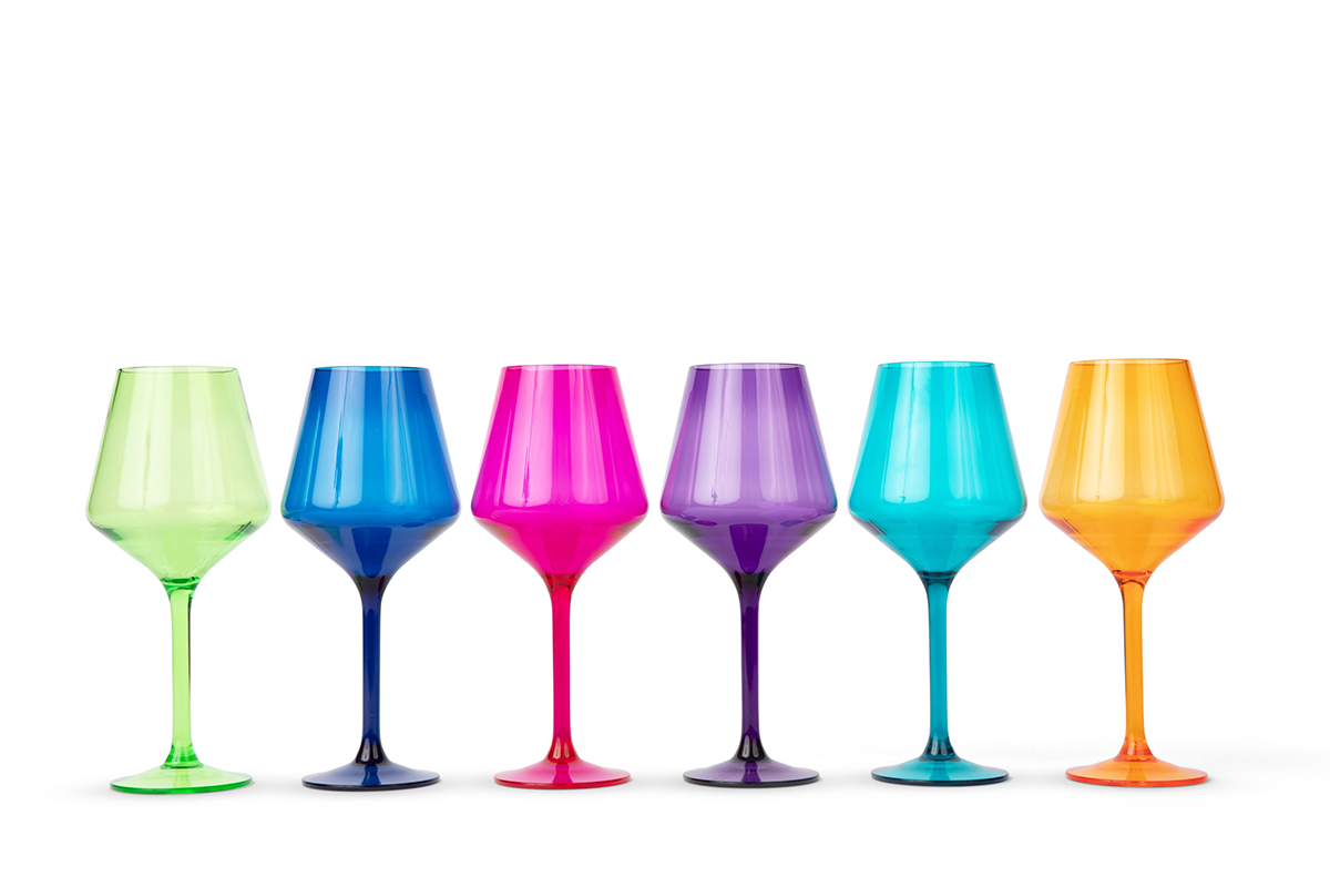 Acrylic Wine Glass