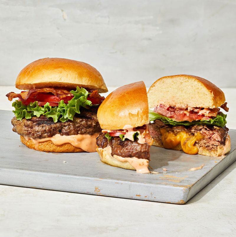 Our Cheddar-Stuffed Cheeseburgers Come Together in Just 25 Minutes