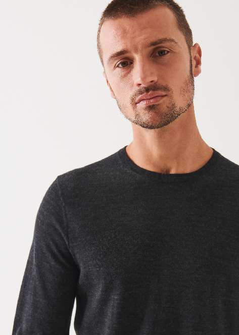 EXTRA-FINE MERINO CREWNECK