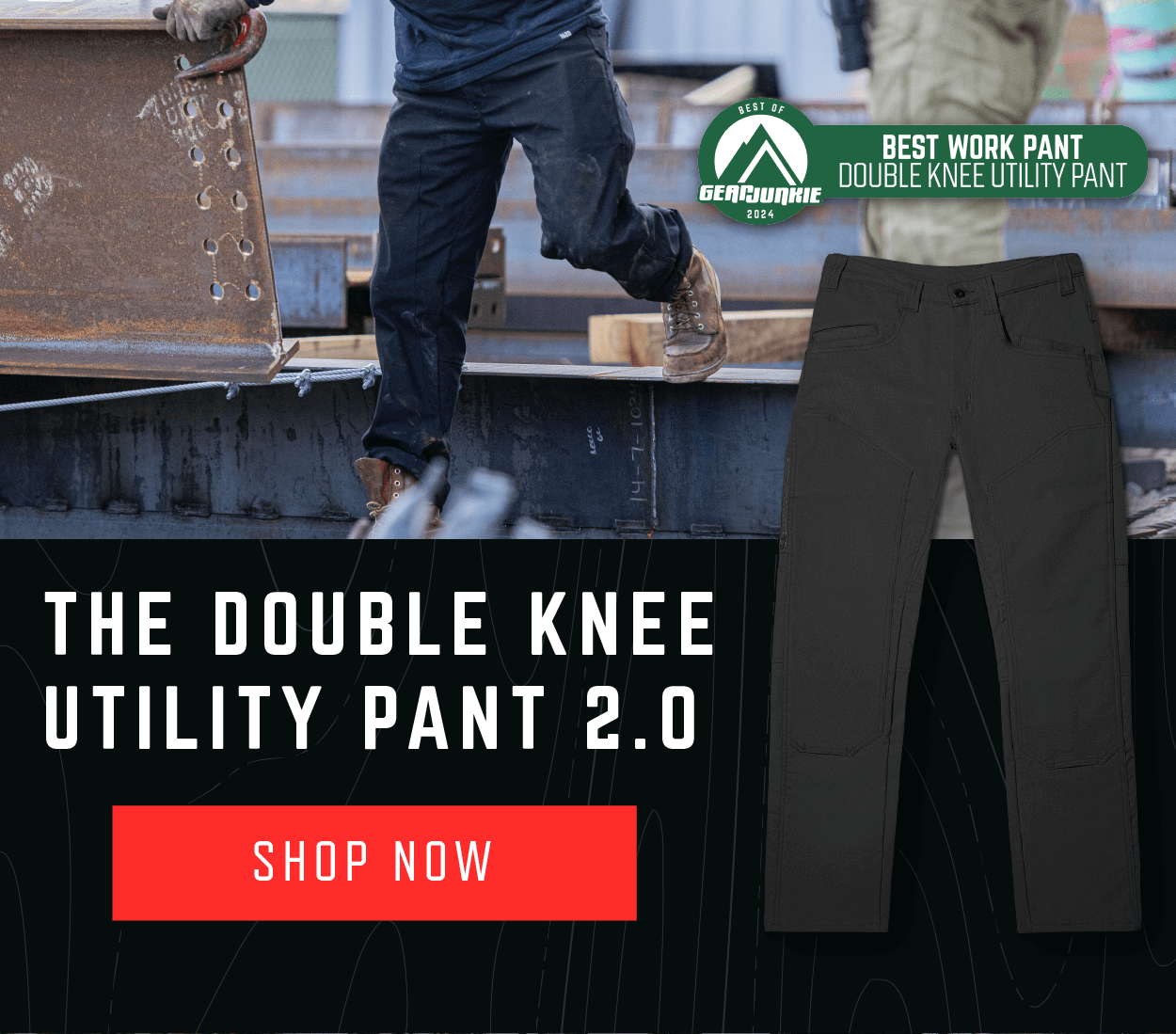 Double Knee Utility Pant 2.0