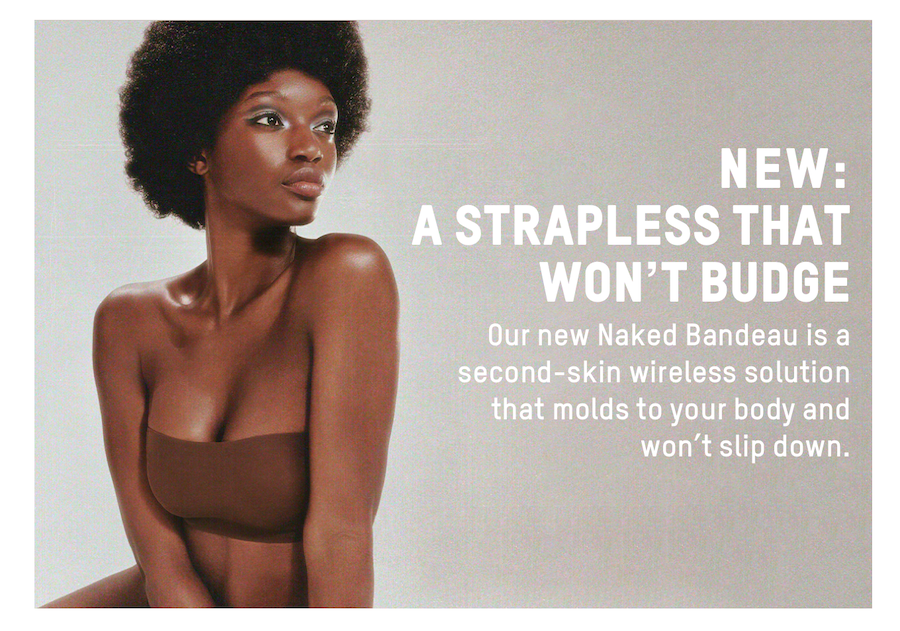 NEW: A STRAPLESS BRA THAT WON'T BUDGE