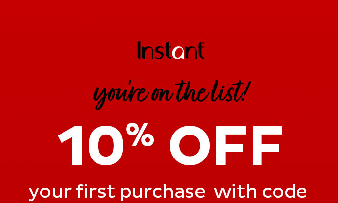 Welcome! Take 10% Off