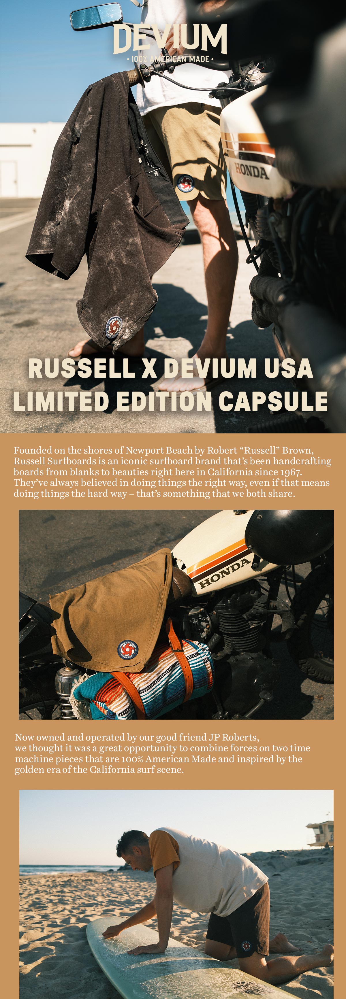 Russell x Devium USA Limited Edition Capsule