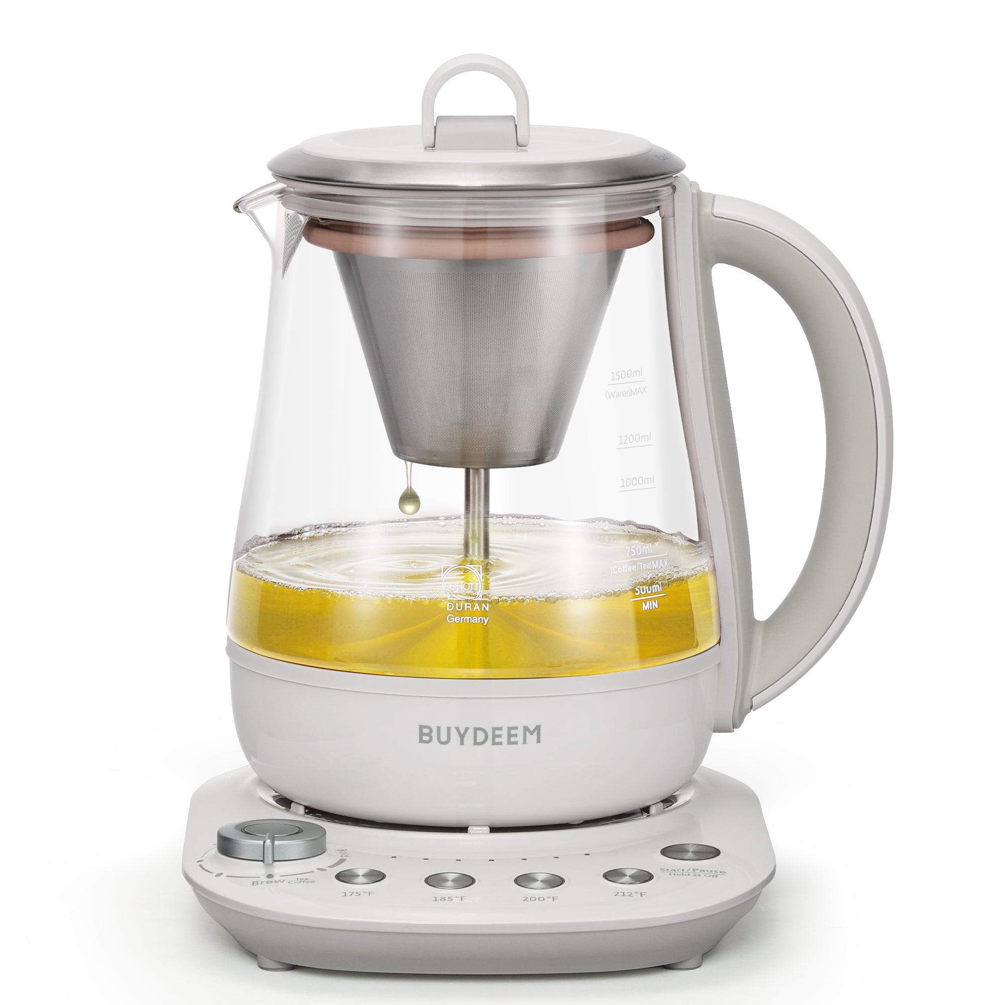 K156 Multi-function Electric Steam Brewer for Tea and Coffee 1.5L