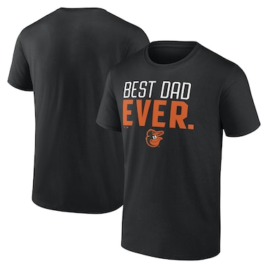  Fanatics Black  Best Dad Ever T-Shirt