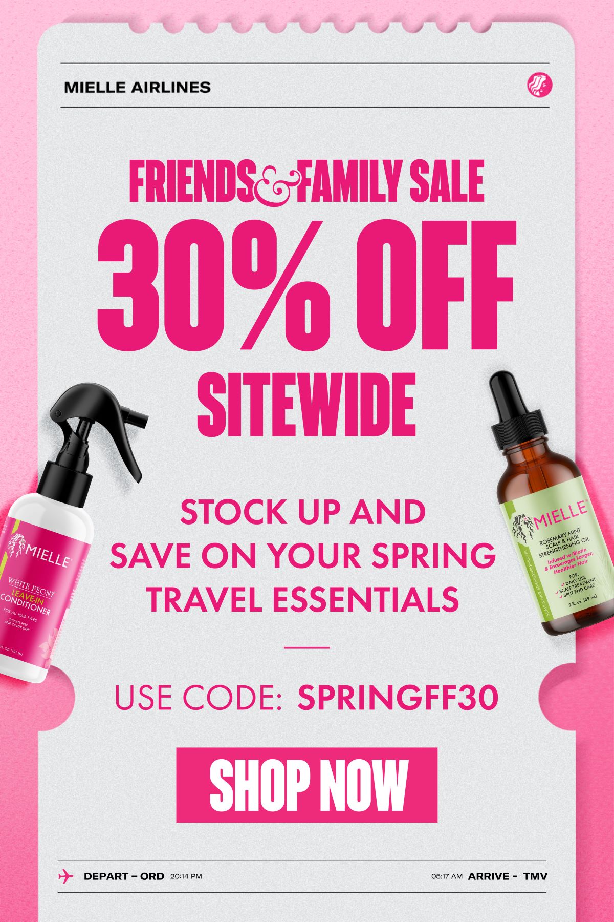 Friends and Family Sale