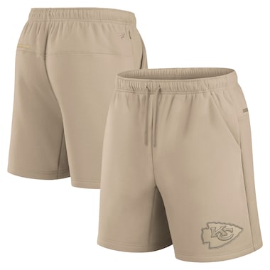  Fanatics Khaki  Elements Super Soft Fleece Shorts