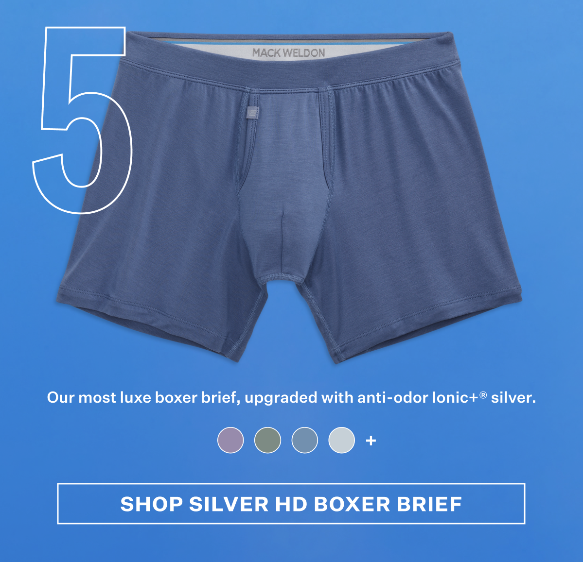 SILVER HD Boxer Brief