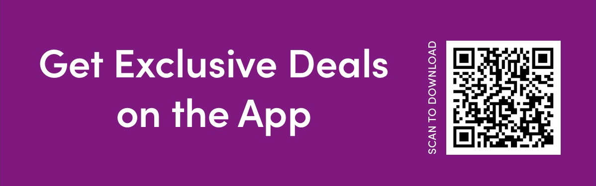 Get Exclusive Deals on the App