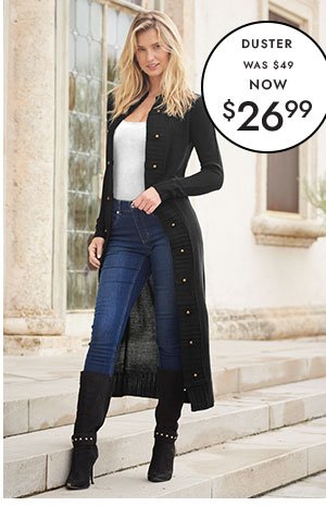 Duster Was $49 - Now $26.99