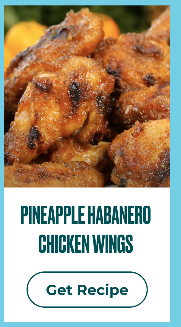 Get Pineapple Habanero Chicken Wings Recipe