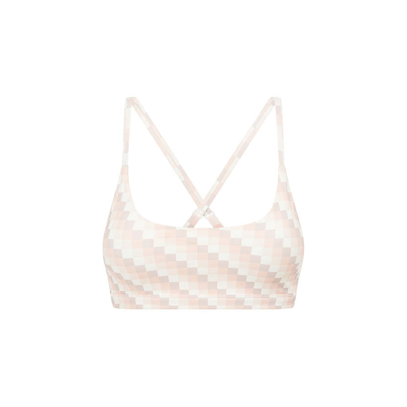 Sunkissed Gingham Sports Bra