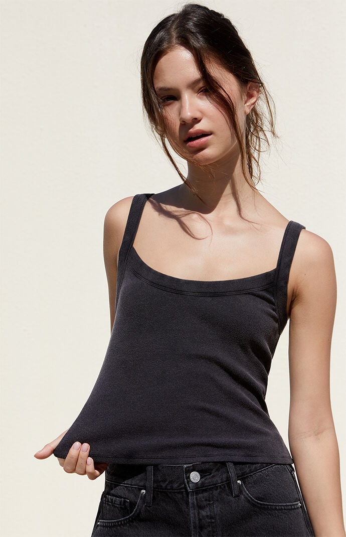 Image: Annie Ribbed Tank Top