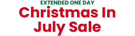 Extended One Day - Christmas In July Sale