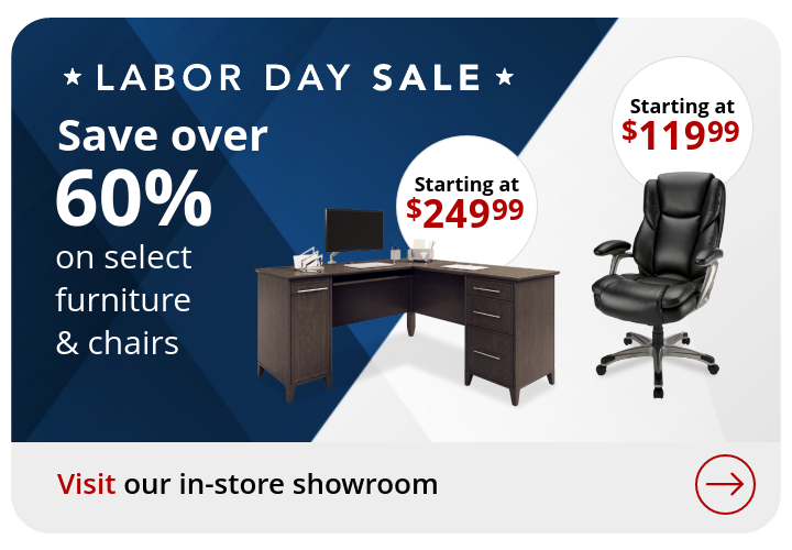 Labor Day Furniture Event Save over 60% on select Furniture & Seating