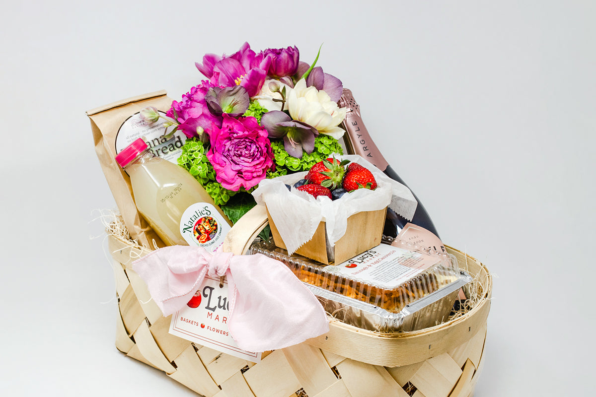 Mom's Breakfast in Bed Gift Basket