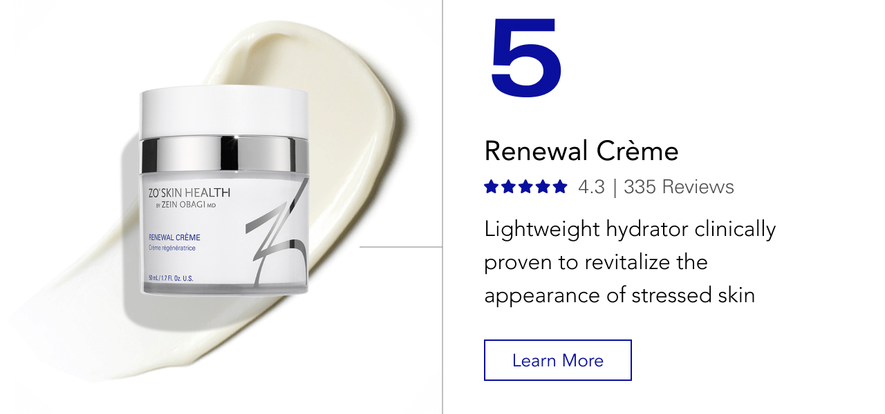 5: Renewal Creme - Learn More